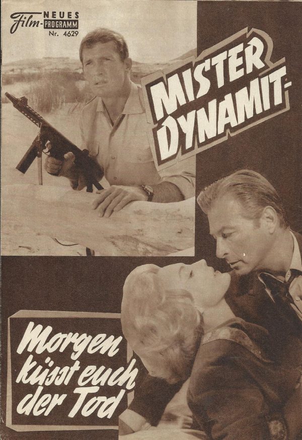4629: Mister Dynamit: Morgen küsst euch der Tod, Lex Barker,