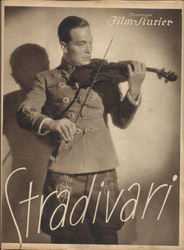 2347: Stradivari ( Geza von Bolvary ) Sybille Schmitz, Gustav Fröhlich, Albrecht Schoenhals, Hilde Krüger, Veit Harlan,