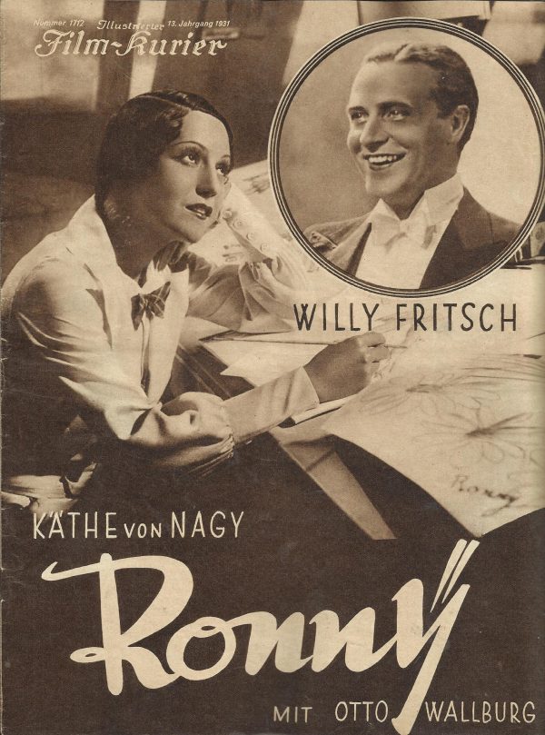 1712: Ronny, Käthe von Nagy, Otto Wallburg, Willy Fritsch,