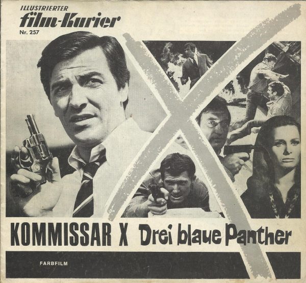 257: Kommissar X - Drei blaue Panther, Tony Kendall, B. Harris,