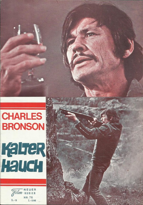 76: Kalter Hauch ( The Mechanic ) Charles Bronson, Jill Ireland, Jan Michael Vincent, Keenan Wynn,