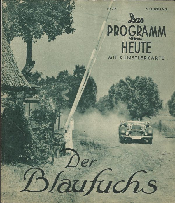 1382: Der Blaufuchs, Zarah Leander, Willy Birgel, Paul Hörbiger, Jane Tilden, Karl Schönböck, Rudolf Platte,