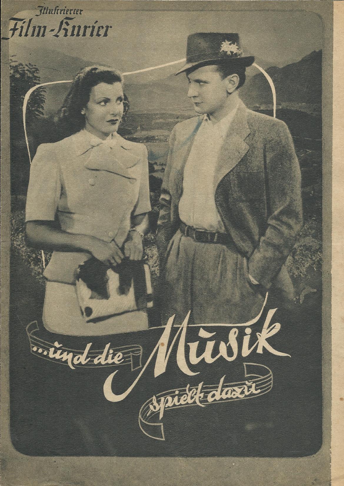 37: ...und die Musik spielt dazu, Hans Schott Schöbinger, Rudolf Carl, Maria Andergast, Lina Carstens,