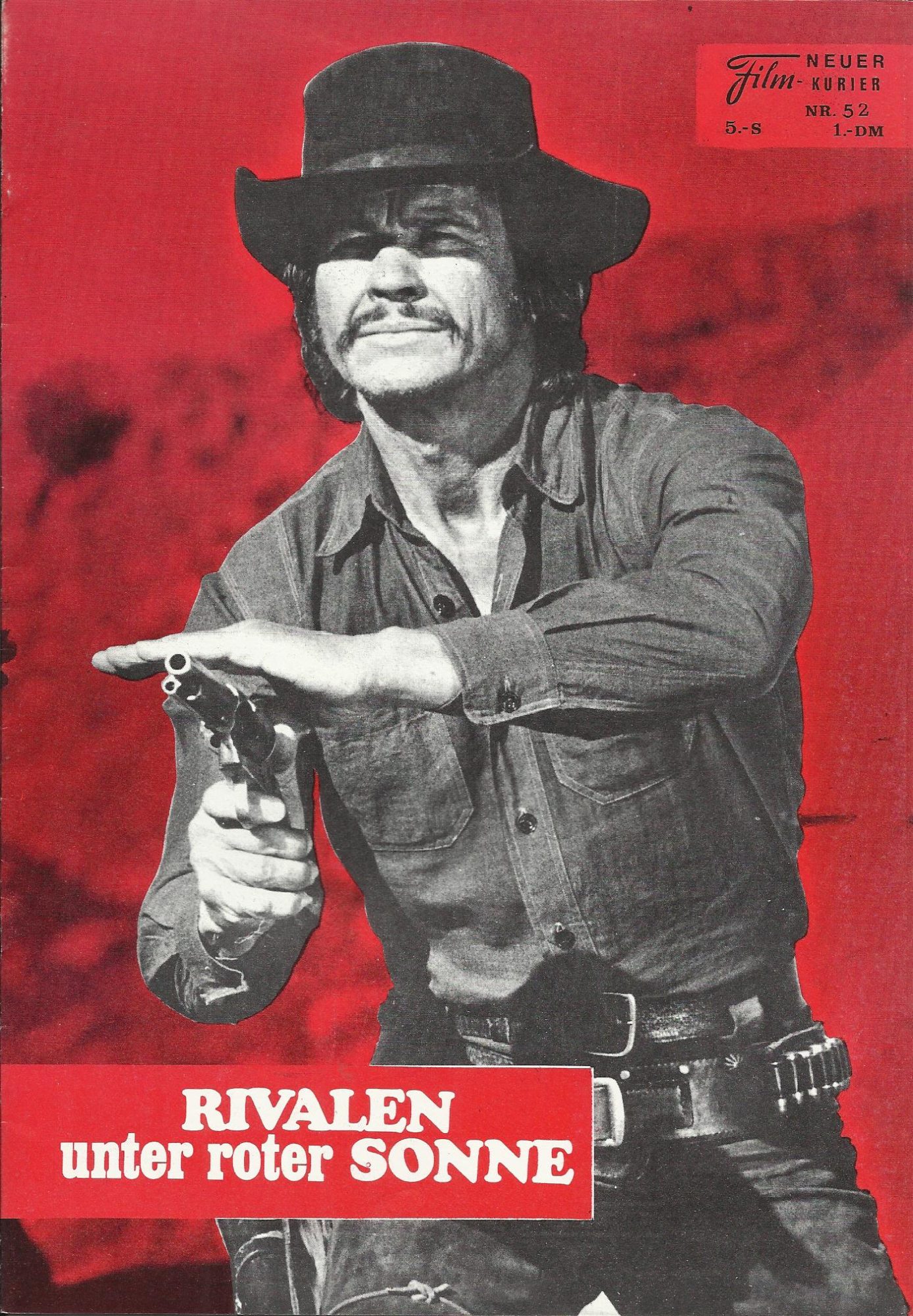 52: Rivalen unter roter Sonne ( Terence Young ) ( rote Ausgabe )Charles Bronson, Alain Delon, Ursula Andress, Toshiro Mifune, Capucine, Bart Barry,