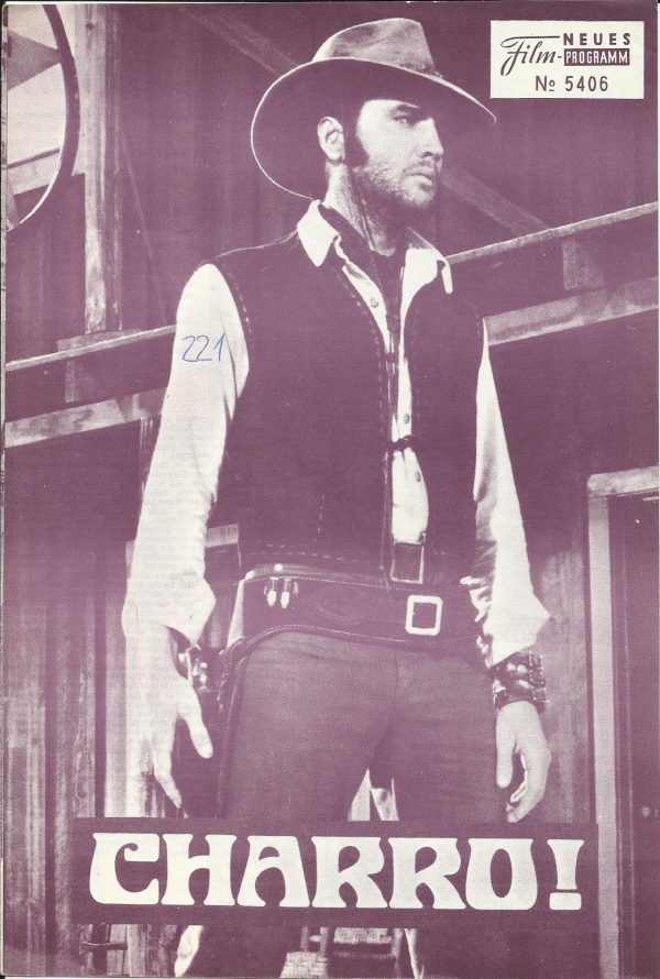 5406: Charro ! ( Harry Caplan ) Elvis Presley, Ina Balin, Victor French, Barbara Werle, ORIGINAL !!!