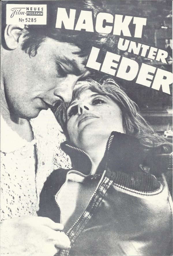 5285: Nackt unter Leder ( The Girl on a Motorcycle ) (Ronald Duncan ) Alain Delon, Marianne Faithfull, Roger Mutton, Marius Goring, Catherine Jourdan, Jean Leduc,