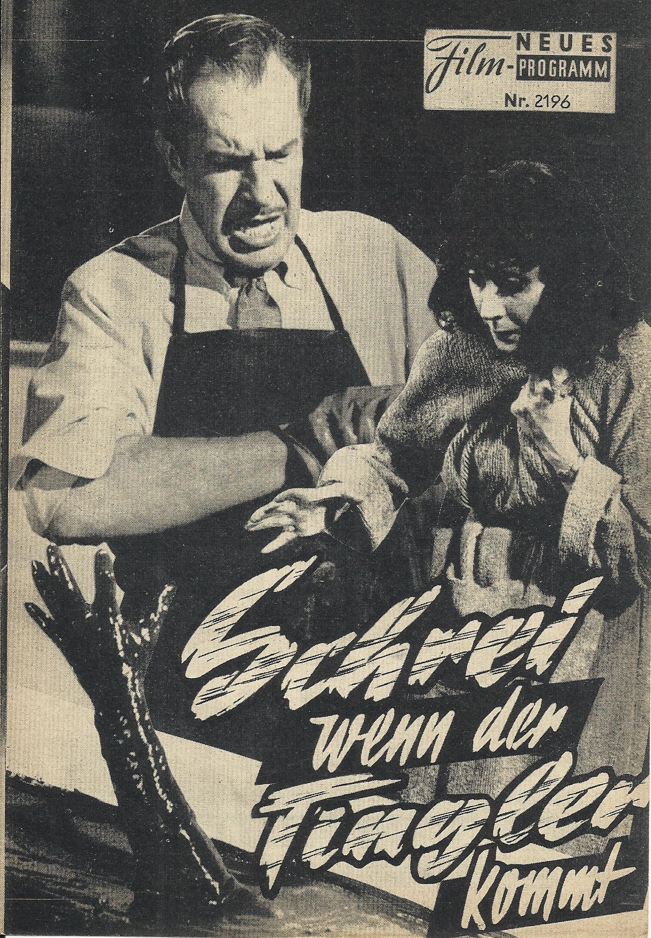 2196: Schrei wenn der Tingler kommt (The Tingler) (Phil Bennett) Vincent Price, Judith Evelyn, Darryl Hickman, Patricia Cutts, Pamela Lincoln, Philip Coolidge