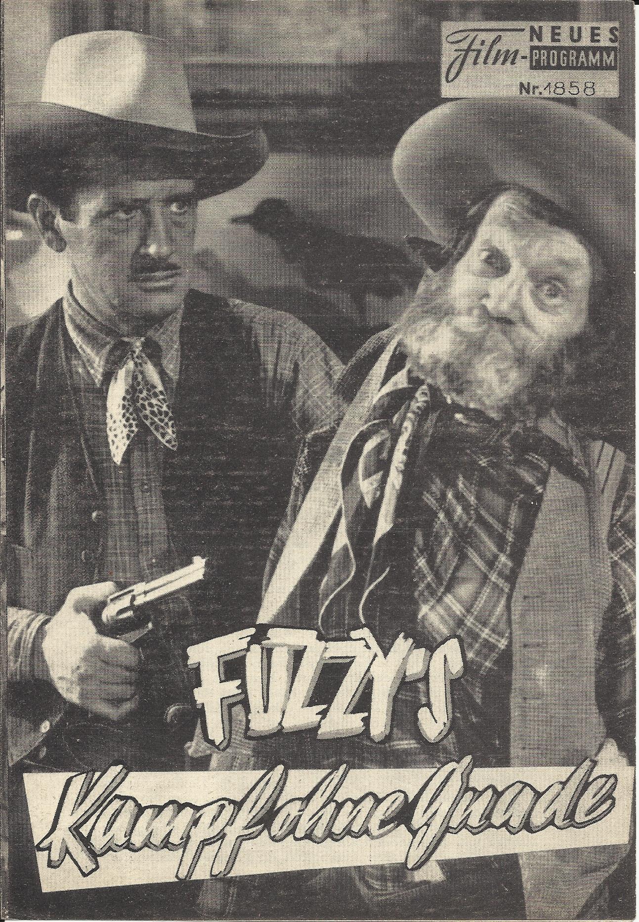 1858: Fuzzys Kampf ohne Gnade, Lash La Rue, Fuzzy St. John,