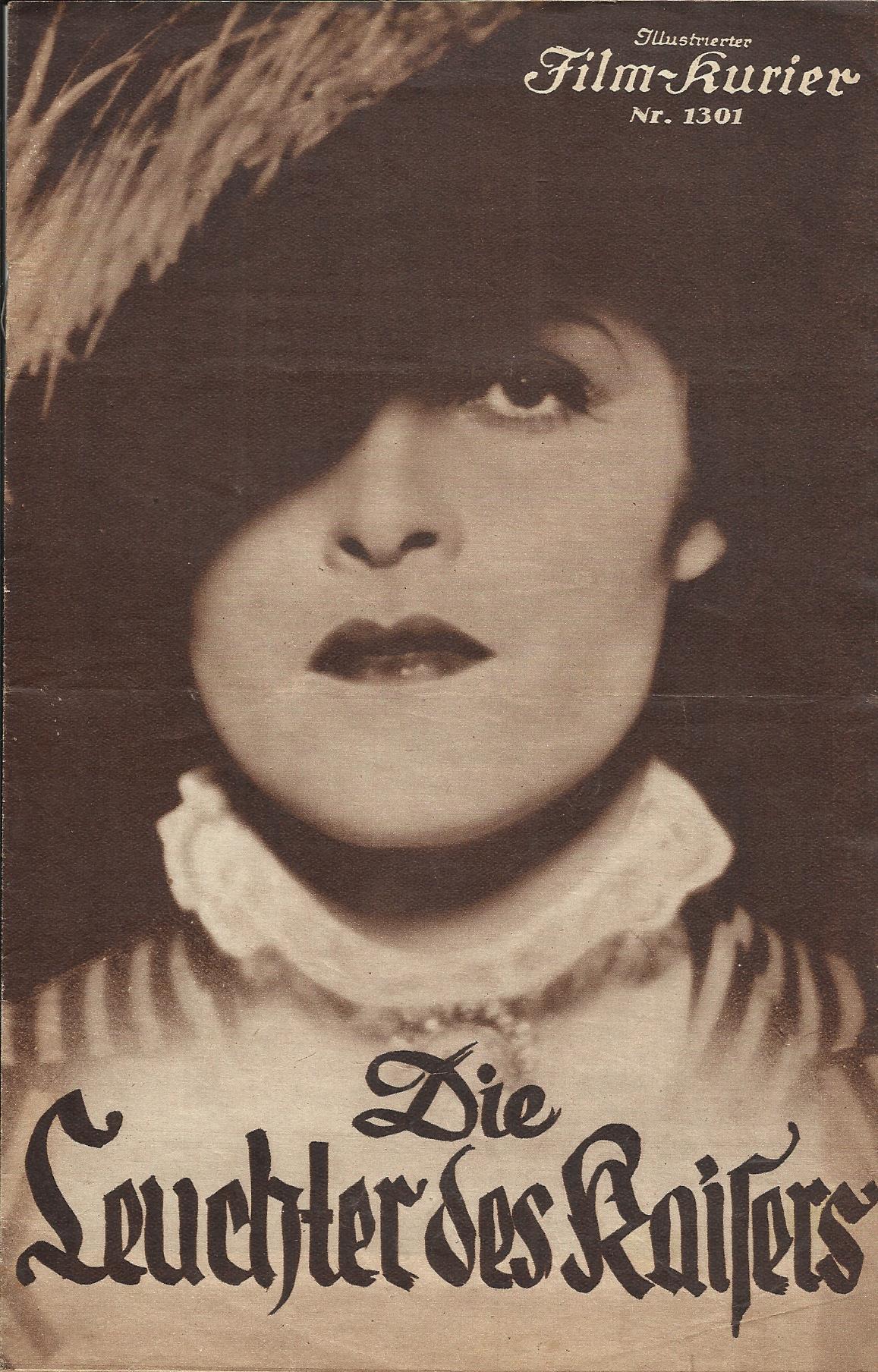 1301: a: Die Leuchten des Kaisers ( Baronesse Orczy ) Sybille Schmitz, Friedl Czepa, Karl Ludwig Diehl, Inge List, Max Gülstorff, Johannes Heesters, Fritz Rasp,