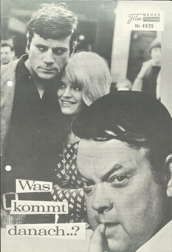 4939: Was kommt danach .. ? ( Michael Winner ) Orson Welles, Oliver Reed, Carol White, Harry Andrews, Wendy Craig, Marianne Faithfull,