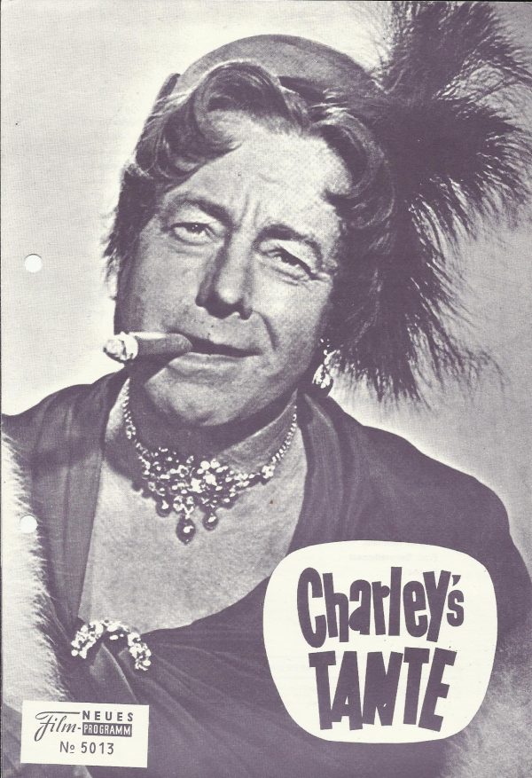 5013: Charleys Tante ( Hans Quest ) Heinz Rühmann, Hertha Feiler, Claus Biederstaedt, Walter Giller, Hans Olden, Ruth Stephan, Paul Hörbiger, Hilde von Stolz,
