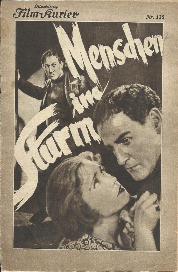 IFK: Nr: 135 : Menschen im Sturm ( Das Mädel von der Reeperbahn ) ( Karl Anton ) Olga Tschechowa, Andre Pilot, Trude Berliner, Adalbert von Schlettow, Josef Rovensky,
