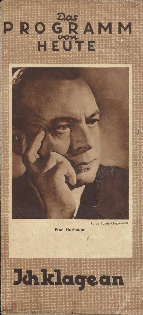 1783: Ich klage an, Paul Hartmann, Heidemarie Hatheyer,