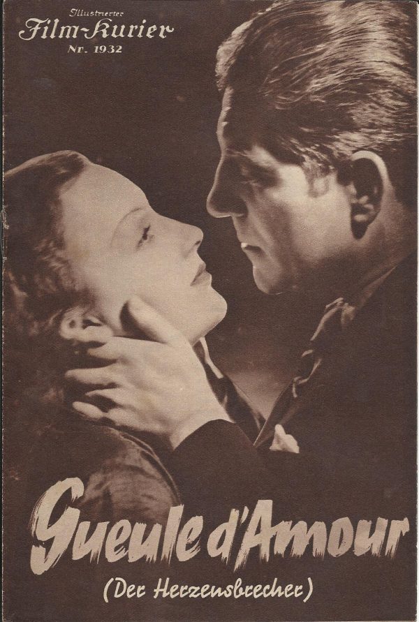 1932: Gueule d´ Aour ( Herzensbrecher ) Jean Gabin
