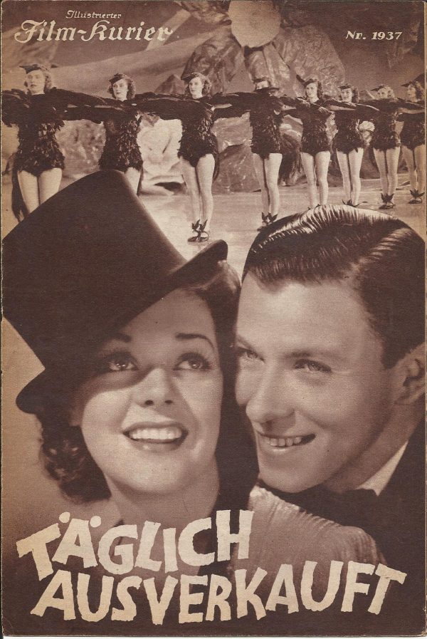 1937: Täglich Ausverkauft Alice Faye George Murphy
