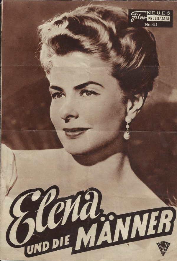 412: Elena und die Männer, Ingrid Bergman, Jean Marais,