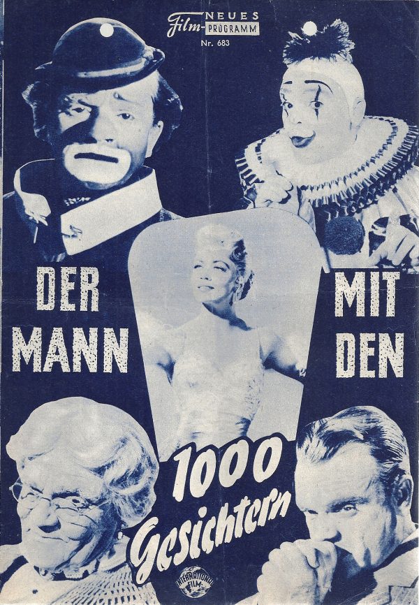 683: Der Mann mit den 1000 Gesichtern ( Lon Chaney ) James Cagney Dorothy Malone, Jane Greer, Marjorie Rambeau, Jim Backus, Roger Smith, Robert J. Evans
