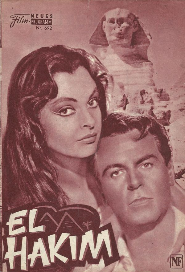 692: El Hakim (Rolf Thiele) (SW) Nadja Tiller, O. W. Fischer, Michael Ande, Jochen Blume, Elisabeth Müller, Giulia Rubini, Robert Graf, Charles Regnier, Ulrich Beiger