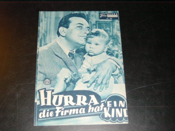 608: Hurra - Die Firma hat ein Kind (Hans Richter) Walter Müller, Lotte Lang, Frank Holms, Wera Frydtberg, Loni Heuser, Karl Schönböck, Kurt Großkurth, Kai Fischer, Jutta Eckert, Bob Iller