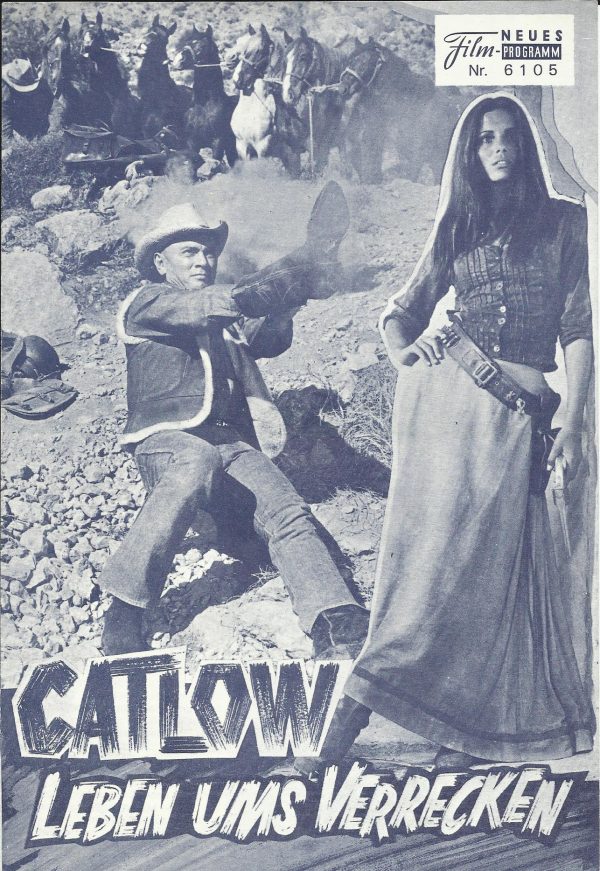 6105: Catlow - Leben ums Verrecken, Daliah Lavi, Yul Brynner,