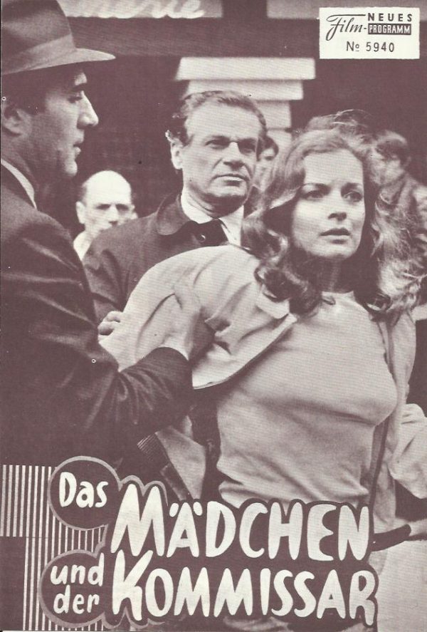 5940: Das Mädchen und der Kommissar, Romy Schneider,