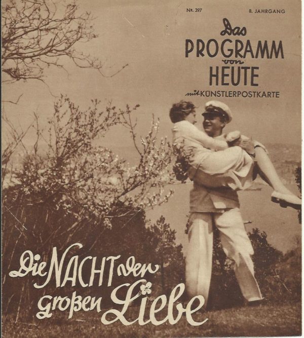 1460: Die Nacht der grossen Liebe, Gustav Fröhlich, Novotna,
