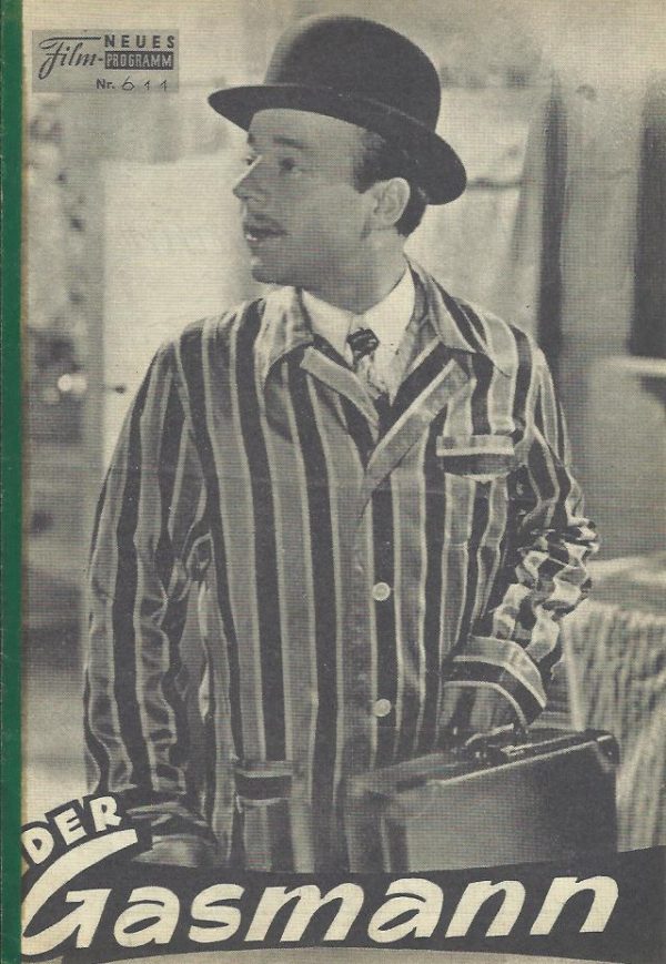 611: Der Gasmann (Carl Froehlich) Heinz Rühmann, Anni Ondra, Will Dohm, Hans Seibelt
