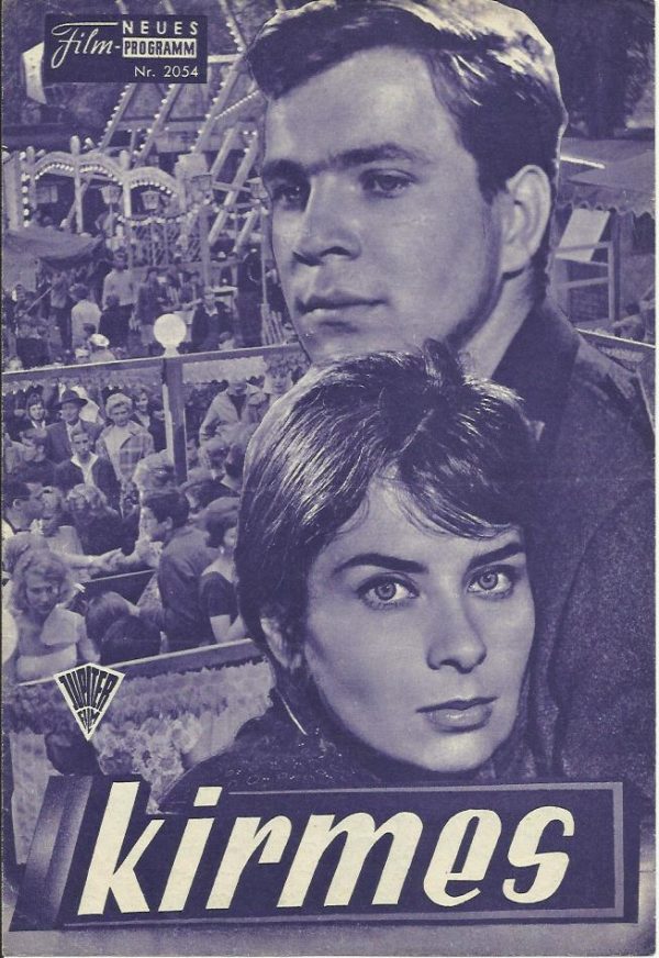 2054: Kirmes (Wolfgang Staudte) Götz George, Juliette Mayniel, Hans Mahnke, Wolfgang Reichmann, Manja Behrens, Fritz Schmiedel, Erika Schramm, Elisabeth Goebel, Benno Hoffmann, Irmgard Kleber, Hansi Jochmann, Solveig Loevel, Rudolf Birkenmeyer, Reidar M