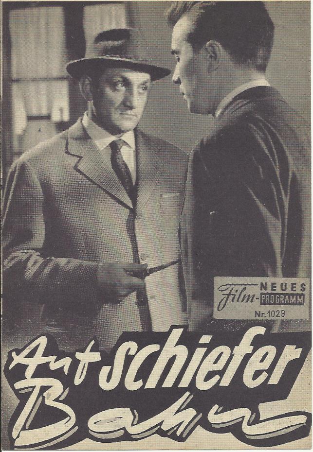 1029: Auf schiefer Bahn (Raymond Bailly) Jeanne Moreau, Lino Ventura, Philippe Lemaire, Armand Mestral, Anouk Ferjac, Paulette Simonin