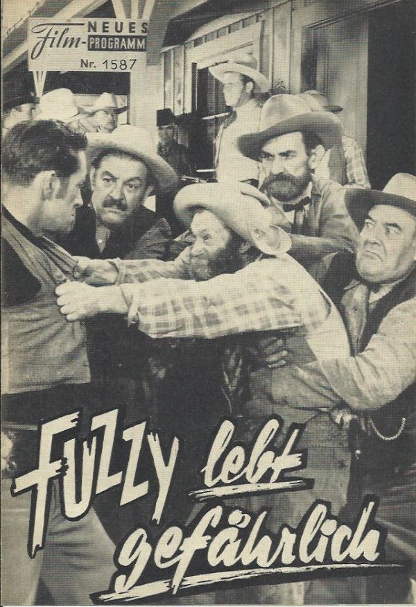 1587: Fuzzy lebt gefährlich (Sam Newfield) Buster Crabbe, Al Fuzzy St. John, Evelyn Finley, Karl Hacket, Stanford Jolley