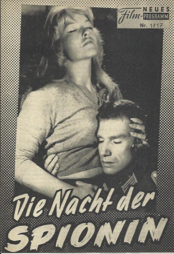 1717: Die Nacht der Spionin (Robert Hossein) Marina Vlady, Robert Hossein,