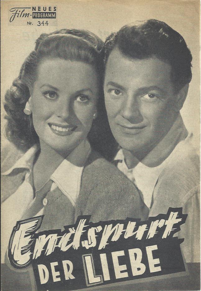 344: Endspurt der Liebe (The homestretch) Maureen O´Hara, Cornel Wilde, Glenn Langan, Helen Walker, James Gleason, Henry Stephenson, Margaret Bannerman, Ethel Griffies, Tommy Cook