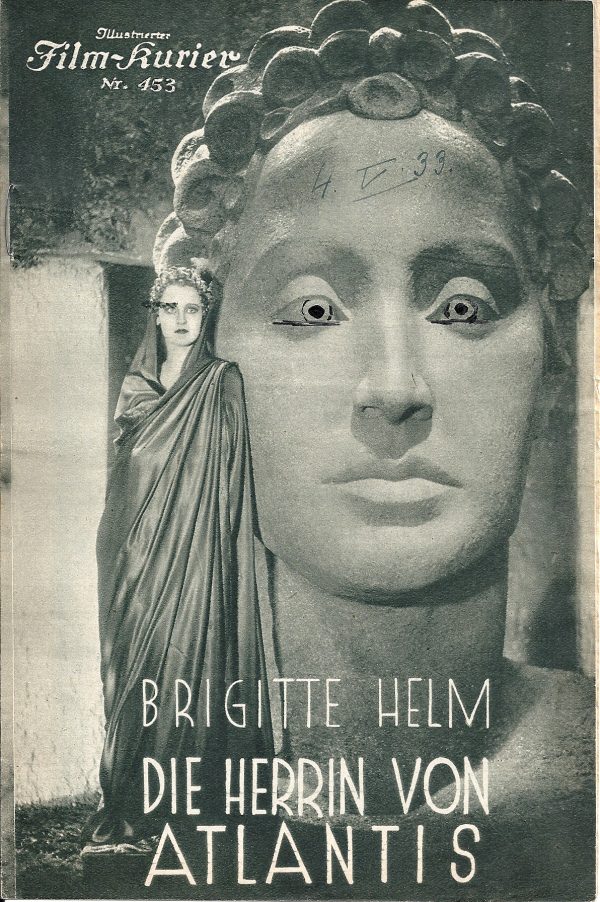 IFK: Nr: 453 : Herrin von Atlantis (G. W. Pabst) Brigitte Helm
