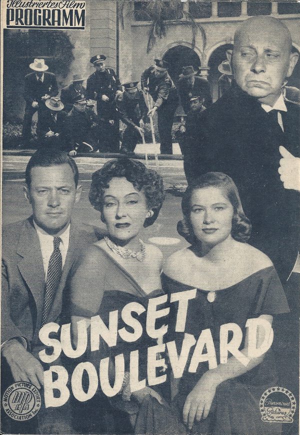 505: Sunset Boulevard, Erich von Stroheim, Gloria Swanson,