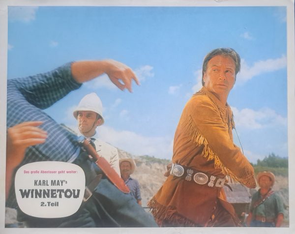 Winnetou II : Aushang: Old Shatterhands Faust ....