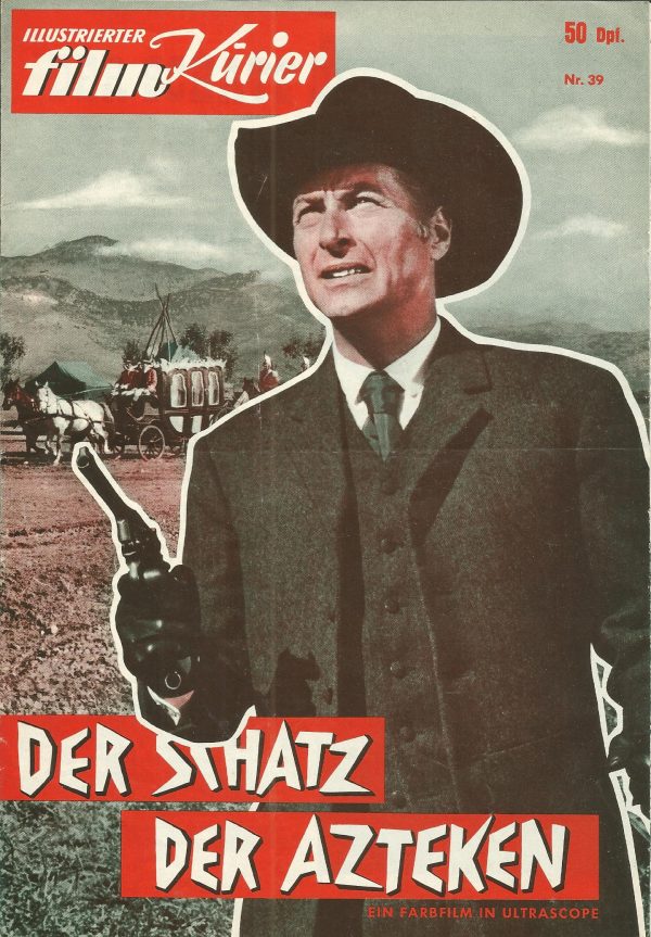 Der Schatz der Azteken ( Karl May ) ( MFK ) Lex Barker, Gerard Barray, Michele Girardon, Ralf Wolter, Rik Battaglia, Hans Nielsen, Gustavo Rojo, Friedrich von Ledebur,