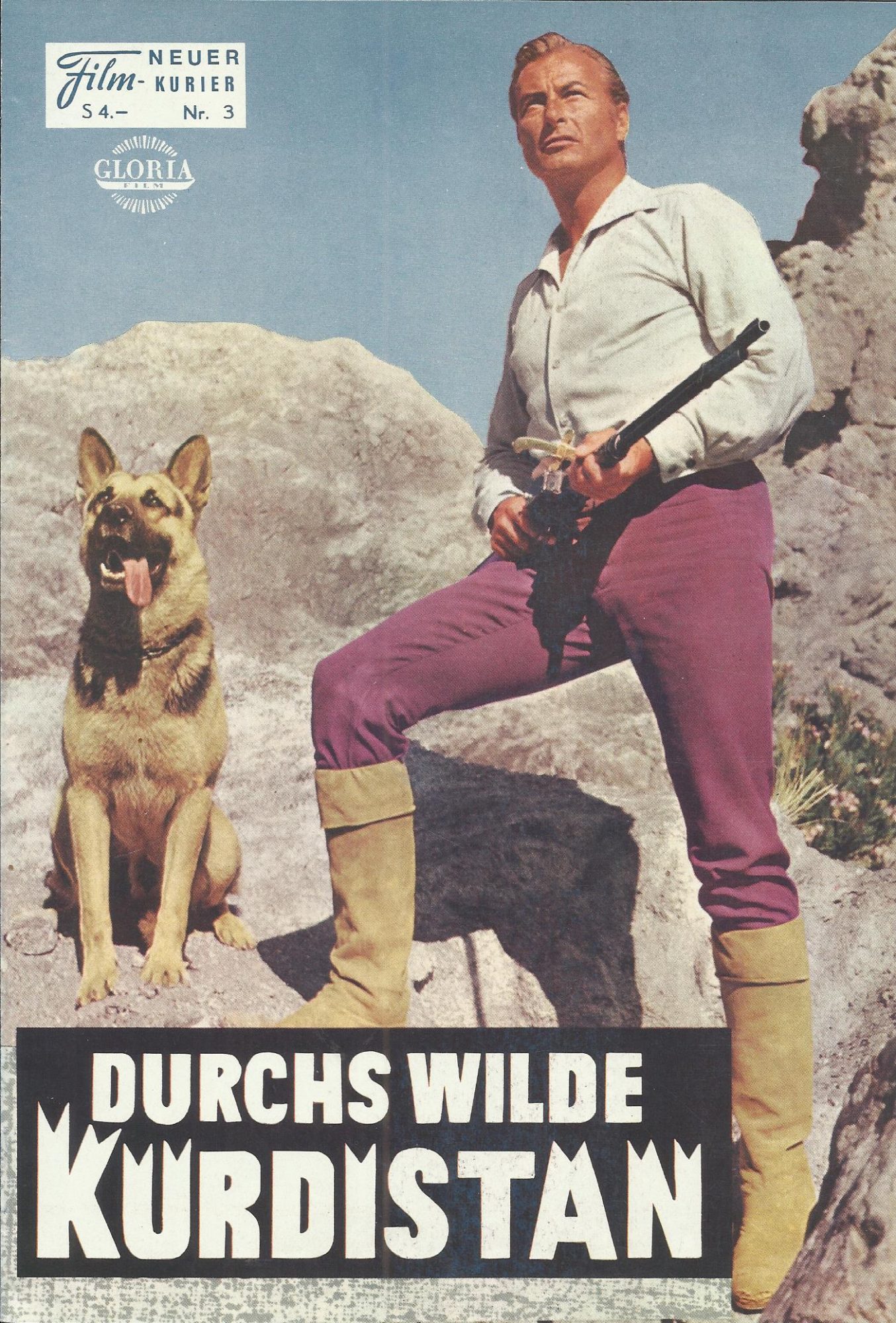 Durchs wilde Kurdistan ( Karl May ) ( NFK ) Lex Barker, Marie Versini, Ralf Wolter, Gloria Camera, Wolfgang Lukschy, Werner Peters, George Heston, Gustavo Rojo, Fernando Sancho, Dieter Borsche, Chris Howland,