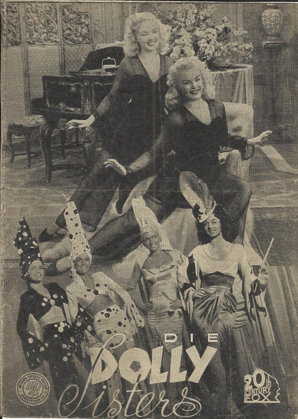 112: Die Dolly Sisters, Betty Grable, John Payne, Szöke Szakall,