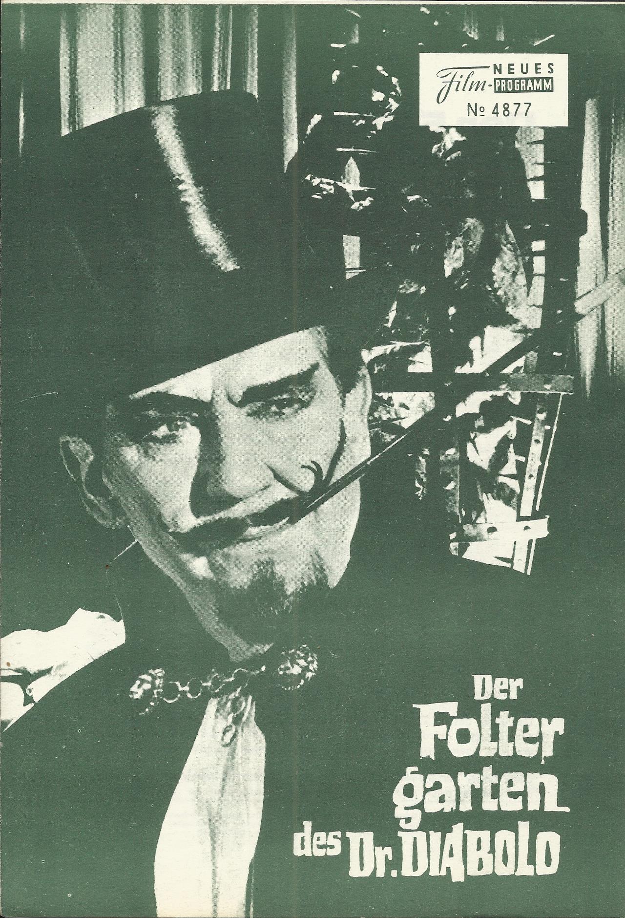 4877: Foltergarten des Dr. Diabolo, Peter Cushing, Jack Palance,