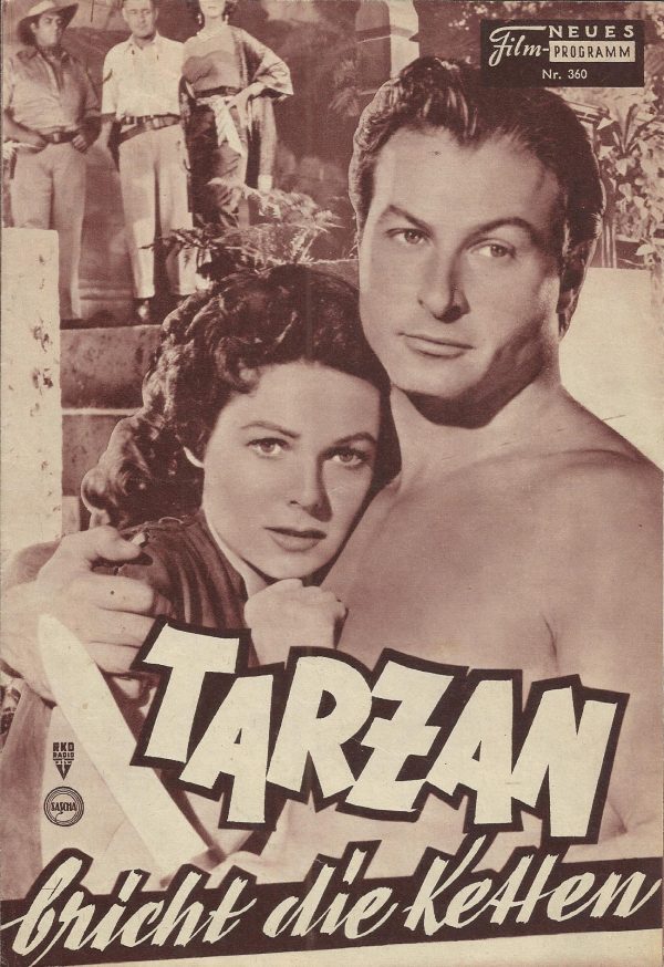360: Tarzan bricht die Ketten (Tarzan and the She-Devil) ( Edgar Rice Burroughs ) Lex Barker, Raymond Burr, Joyce MacKenzie, Monique van Vooren, Tom Conway, Michael Granger