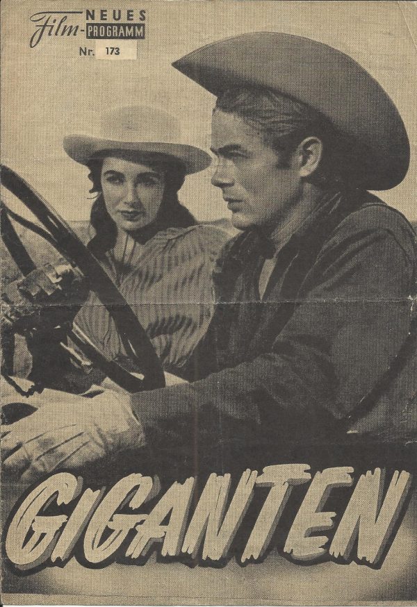 173: Giganten (Giant) (George Stevens) James Dean, Elisabeth Taylor, Rock Hudson, Jane Withers, Chill Wills