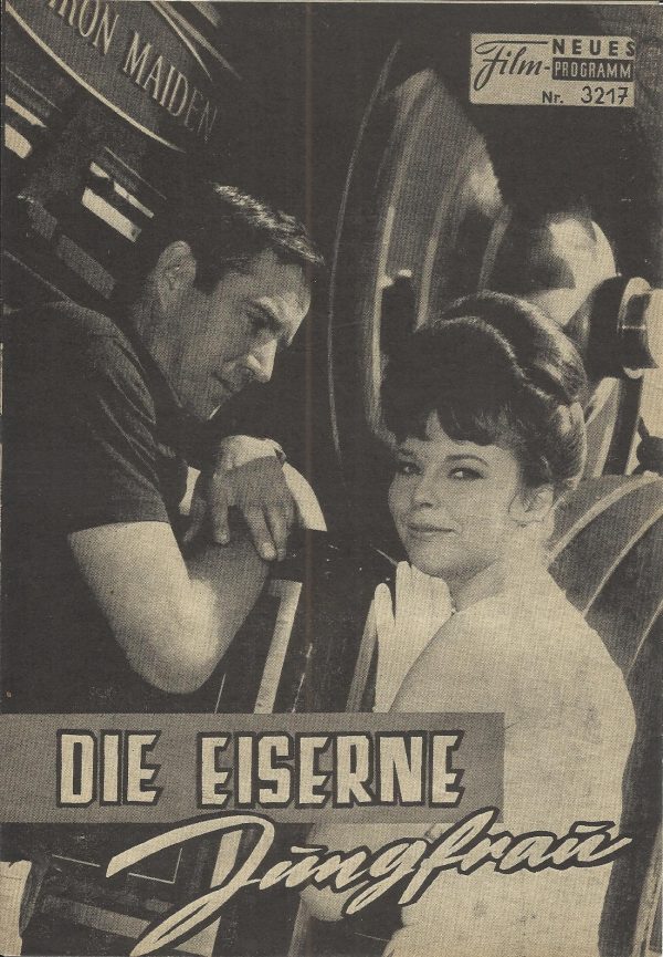 3217: Die eiserne Jungfrau (Gerald Thomas) Michael Craig, Alan Hale, Anne Helm, Jeff Donnell, Noel Purcell, Cecil Parker, Roland Culver, Joan Sims, Joan Standing
