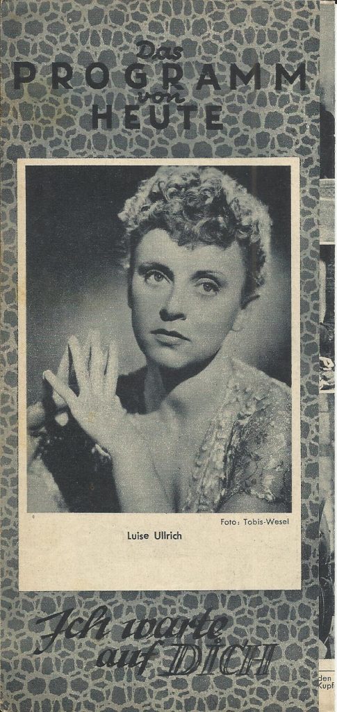 1785: Ich warte auf Dich, Luise Ullrich, Paul Hubschmid,