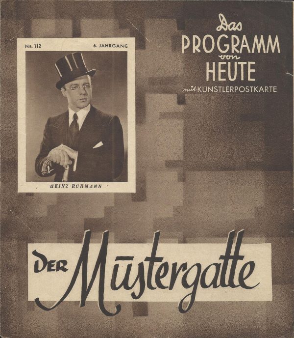 1175: Der Mustergatte, Heinz Rühmann, Leny Marenbach,