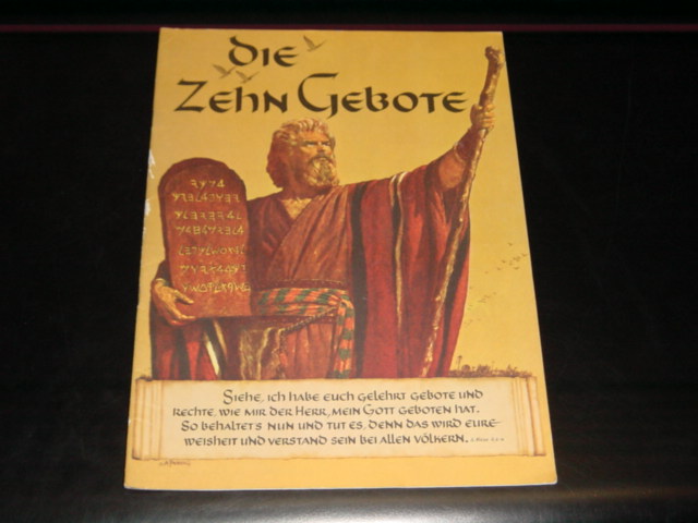 Die zehn Gebote, Charlton Heston, Anne Baxter, Yul Brynner,