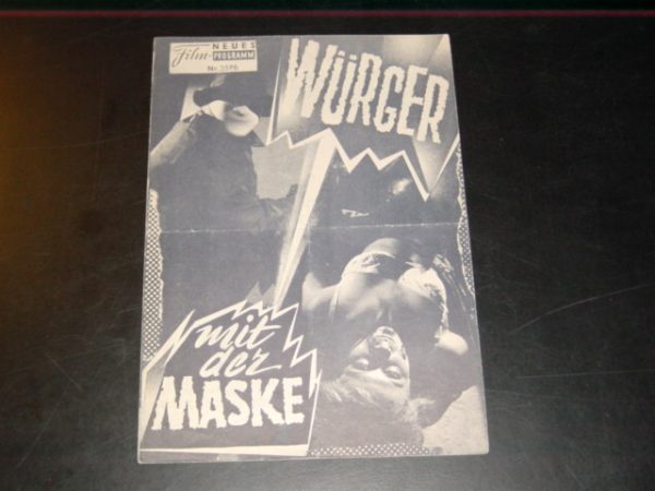 3576: Würger mit der Maske (Maria Bava) Cameron Mitchell, Eva Bartok, Thomas Reiner, Eva Kruger, Arianna Gorini, Dante Di Paolo, Claude Dantes, Mary Arden, Franco Rousell