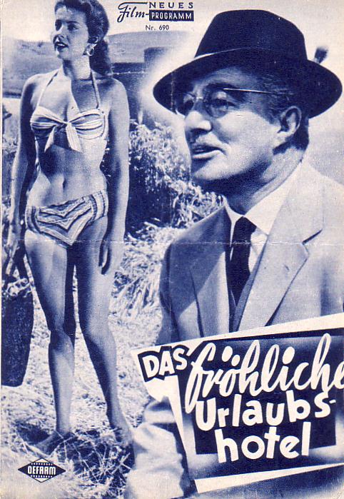 690: Das fröhliche Urlaubshotel (Luigi Zampa) Vittorio de Sica, Marisa Merlin, Giovanni Ralli, Maurizio Arena, Bella Visconti, Gabriele Tinti, Nino Manfredi, Virgilio Rienti, Memmo Carotenuto, Abbe Lane