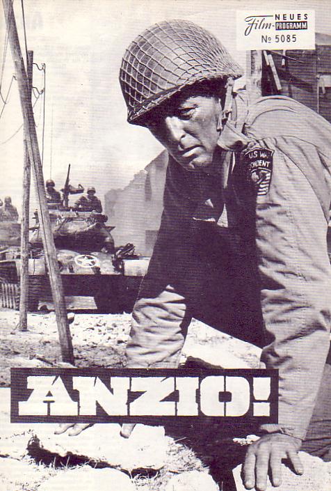 5085: Anzio ! Robert Mitchum, Peter Falk, Anthony Steel,