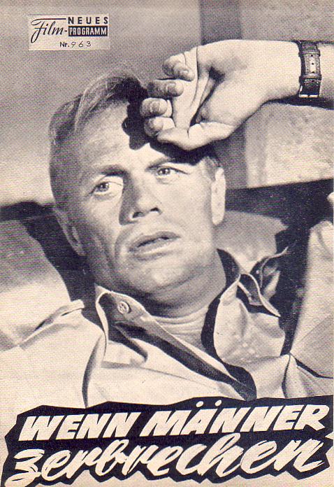 963: Wenn Männer zerbrechen (Karl Malden) Richard Widmark, Richard Basehart, Dolores Michaels, June Lockhart, Carl Benton Reid, Martin Balsam, Rip Torn, Alan Dexter, Yalle Wexler, Manning Ross, Kaie Deei