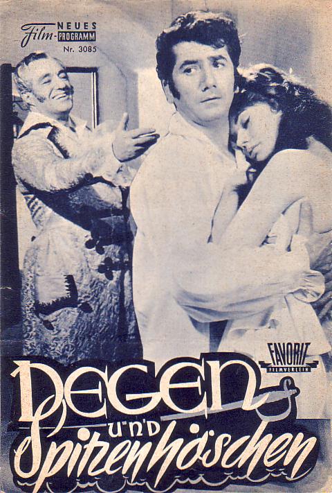 3085: Degen und Spitzenhöschen (Claude Boissol) Anita Ekberg, Daniel Gelin, Vittorio de Sica, Georgia Moll, Paolo Stoppa, Maria Cuadra